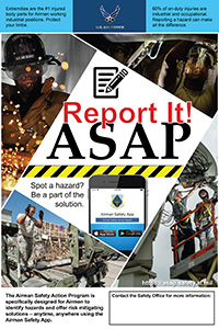 Link to Airman Safety Action Program Occupational Safety poster